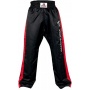 DANRHO Kampfsport Hose Kickboxing, Schwarz/Rot 150 cm Bild 1