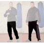KWON Kampfsport Hose Herrenhose L schwarz Bild 1