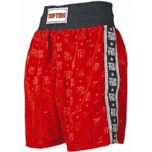 TOP TEN Boxhose Kampfsport Shorts S rot Bild 1
