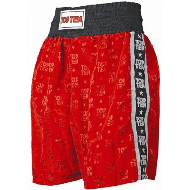 TOP TEN Boxhose Kampfsport Shorts S rot Bild 1