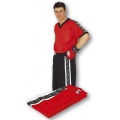 TOP TEN Kickboxhose Kampfsport Shorts Wako Gr. S rot Bild 1
