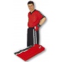 TOP TEN Kickboxhose Kampfsport Shorts Wako Gr. S rot Bild 1