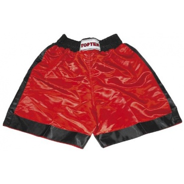 TOP TEN Boxhose Kampfsport Shorts Classic L rot Bild 1
