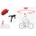 Prowell F59R Vipor Fahrradhelm schwarz Matt Gr. M  Bild 4