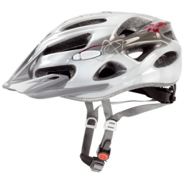 Uvex Onyx Damen Fahrradhelm Gr. XXS-M 52-57cm Wei-Rot Bild 1