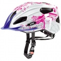 UVEX Kinder Fahrradhelm Quatro Gecko Pink 50-55 cm Bild 1