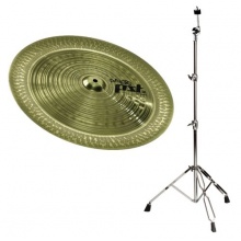 Paiste 18 PST 3 China und Beckenstnder Gerade Set Bild 1