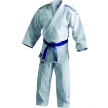 Judo Kampfsportanzug adidas Contest wei, 155 cm Bild 1