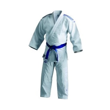 Judo Kampfsportanzug adidas Contest wei, 155 cm Bild 1