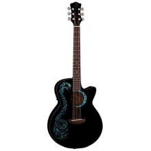 Luna Fauna Dragon Akustik Gitarre Bild 1