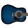Stagg 25014350 schwarz201 Burs Dreadnought Akustik Gitarre blau Bild 2