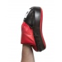 UPPER CUT Trainerpratze Leder (gekrmmt) rot/schwarz Bild 1