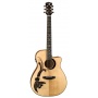 Luna Artist Akustikgitarre mit Phoenix-Inlay Bild 1