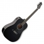 STAGG Westerngitarre SW201BK Bild 1