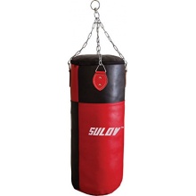 SULOV Boxsack Punchingsack Artifice, Rot, 80 x 35 cm Bild 1