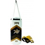 Starpak Punchingsack Boxing, Wei/Schwarz/Gold,43x19cm Bild 1