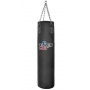 UPPER CUT Punchingsack schwarz 150x35 cm aus Leder Bild 1