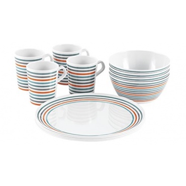 Easy Camp Geschirr Sets Melamin Set fr 4 Personen Bild 1