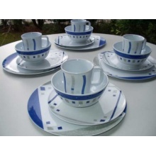 flamefeld 16tlg CUBIC-BLUE campinggeschirr  Bild 1