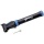 Profex Mini Fahrradpumpe mit Doppelhub schwarz blau Bild 1