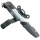 VeloChampion Alloy 9 Mini-Fahrradpumpe Silber Schwarz Bild 5