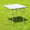 TecTake Aluminium Campingtisch klappbar 70x70x70cm  Bild 1