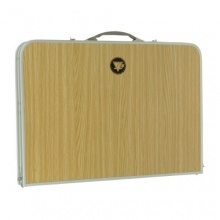 10T Portable Double - Camping Koffer-Tisch 98x70cm Alu Bild 1