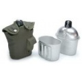 US Army Style Outdoor Alu Feldflasche von A.Blchel Bild 1