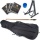 Cecilio CCO Black Cello mit Softtragetasche Kolofonium Bogen und Saiten Bild 7