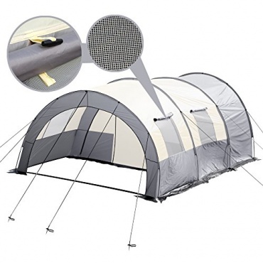 Jago Tunnelzelt Automatik Zelt Campingzelt 4 Personen Bild 1