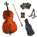 Cecilio CCO 100 Cello mit Softtragetasche Kolofonium Boge und Saiten Bild 1