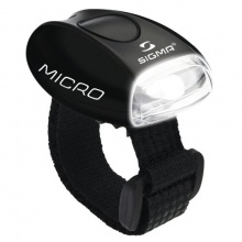 Sigma Sport Fahrrad Frontlicht LED wei Micro schwarz Bild 1