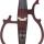 Cecilio CECO 2DW Stil 2 metallisch Mahagoni Cello mit Softtragetasche Kolofonium Bogen und Kopfhrer Bild 4