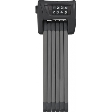 ABUS Faltschloss Bordo Combo 6100/90 schwarz90 cm Bild 1