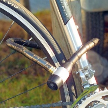 infactory Stahl-Fahrradschloss Bild 1