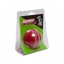 KOOKABURRA Super Soft Cricket-Trainingsball, Rot, 10-15 Jahre Bild 1