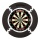 Surround Backboard von WINMAU fr Dartboard, schwarz Bild 1