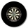 Premierdarts Catchring in SCHWARZ,Dartscheibe  Bild 1