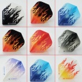 Sets of Target Vision Flames Dart Flights  Bild 1