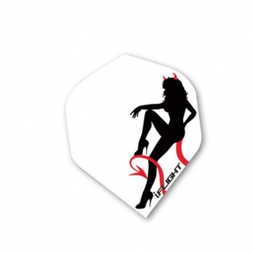 Red Dragon Darts Devil Girl Iflight 12 Dart Flights Bild 1