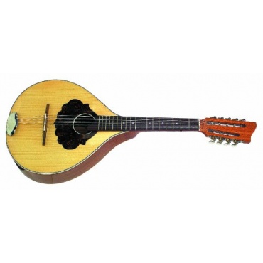  Gewa Waldzither, 9-saitig, Fichtendecke, Boden und Zargen Nubaum Bild 1