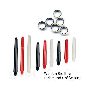 9 Nylon Dart Schfte mit Ringen von good-darts Bild 1