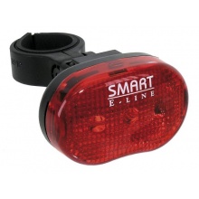 Smart Fahrrad Rcklicht schwarz Bild 1