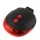 ZGY Fahrrad LED Rcklicht rot mit Laser Spurbegrenzung Bild 1