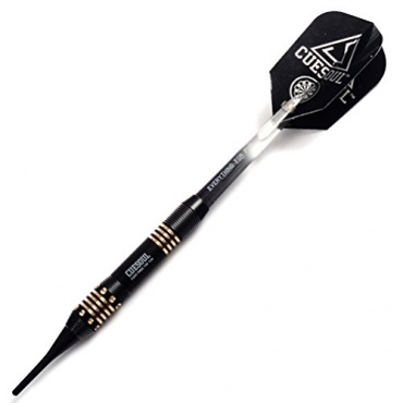 CUESOUL 16 Gramm Schwarz Scorpion Soft Tip Darts  Bild 1