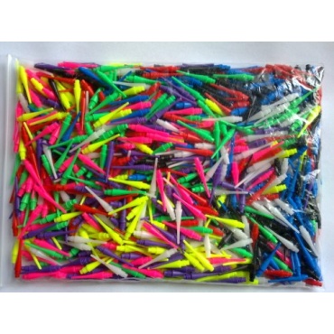 good-darts 500 bunte Dart Spitzen,6 Farben,langlebig Bild 1