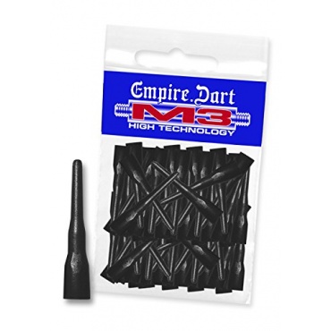 EMPIRE Dart M3 Dart-Spitzen Schwarz lang 50 Stk. Bild 1