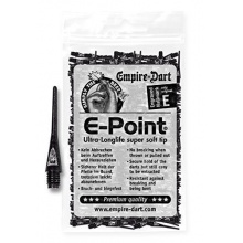 E-Point Dartspitzen 2BA Schwarz von Empire Dart Bild 1