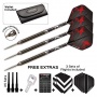 DOUBLE AGENT Steel Dartpfeile,20 Gram,Red Dragon Darts Bild 1
