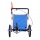 homcom Fahrradanhnger Jogger 2 in 1 blau/grau Bild 2
